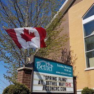 image of front of Bethel church