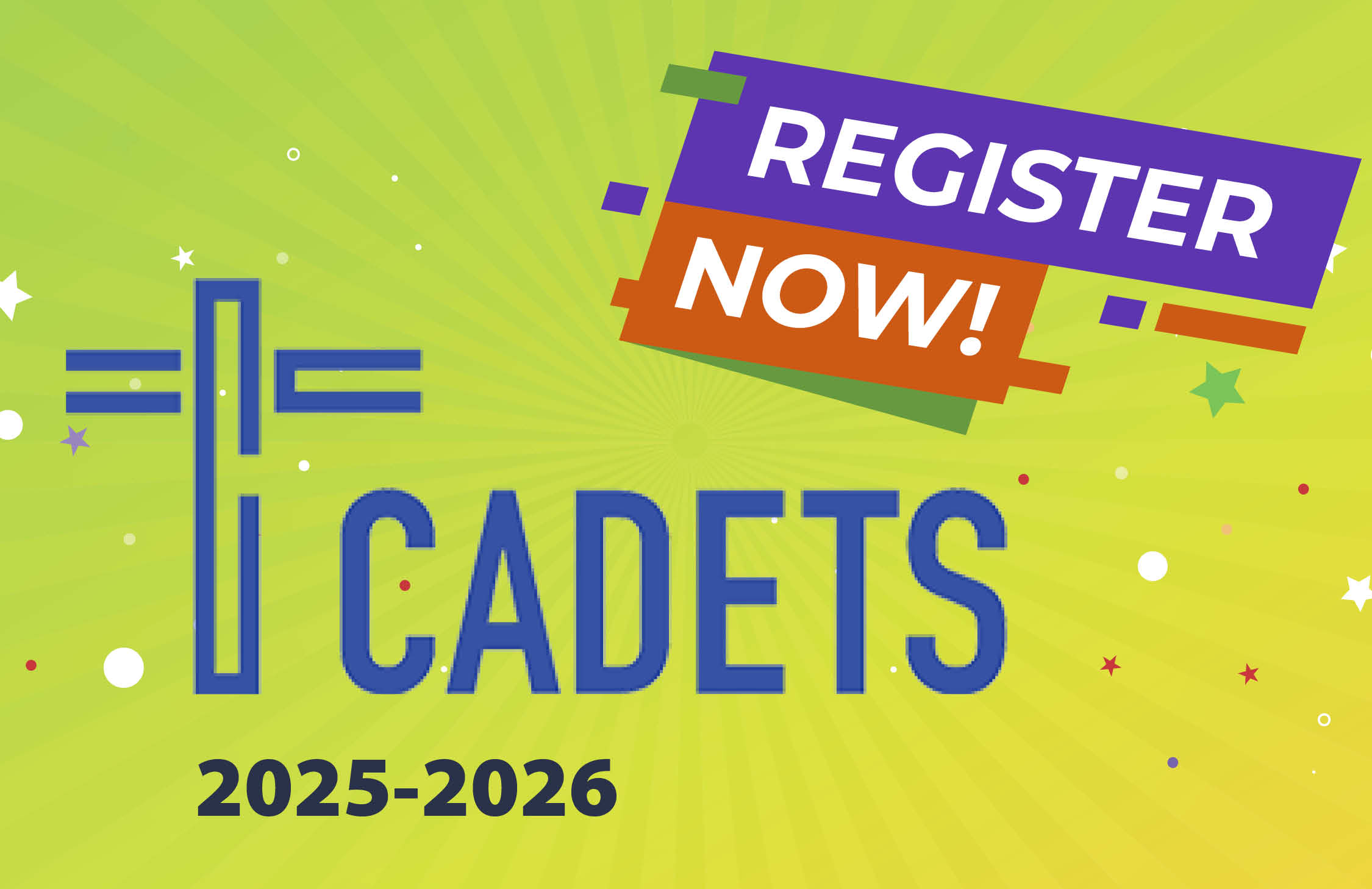 Cadets 2025-2026 Registration