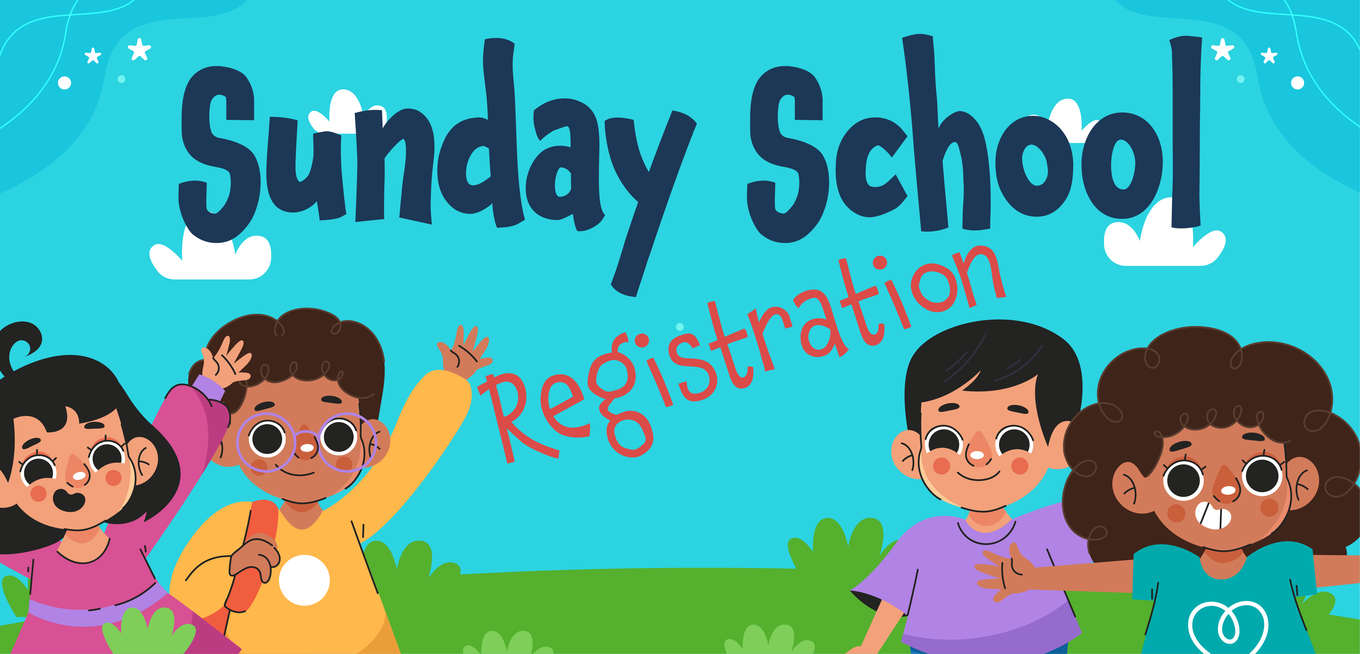 Sunday School Registration is Now Open!
